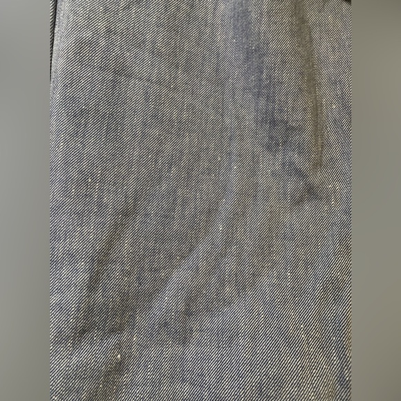Express soft dress pants! Looks like denim; linen-like, but not linen! - Picture 3 of 6